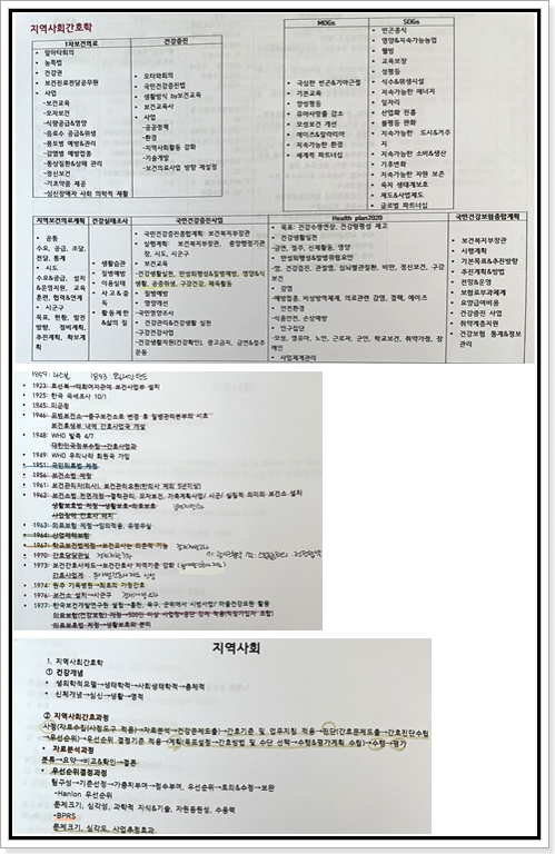 서울간호직 지역사회간호